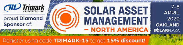 Join Trimark at the Solar Asset Management (North America) Conference, April 7-8, in Oakland, CA